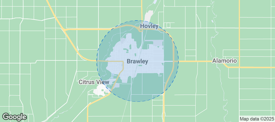 Brawley Airbnb map